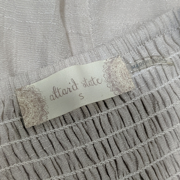 Altar'd State Gray Purple Halter Maxi Dress Small - Picture 9 of 10